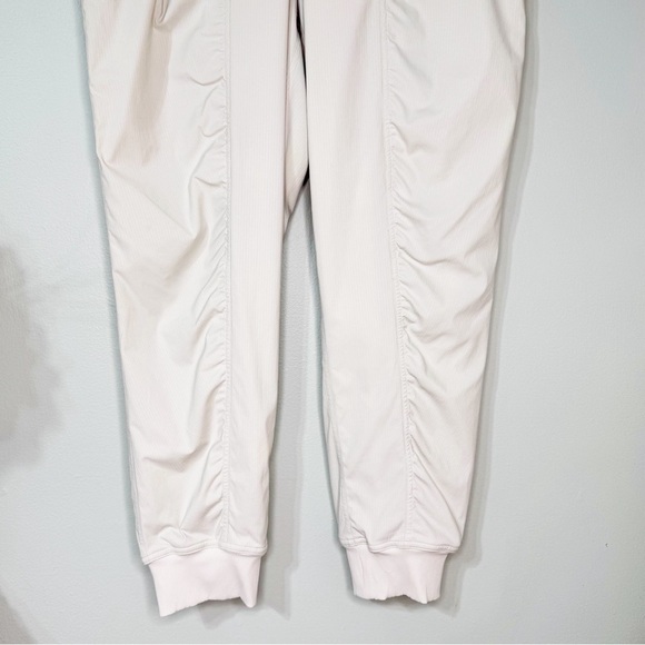 Lululemon Dance Studio Joggers Bone Off White Size 14 Like New - Picture 6 of 14